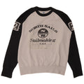 North Sails Herre Grafisk Sweatshirt Jumper Medium Grå Colourblock Bomuld