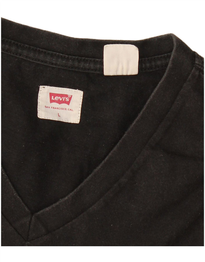 Levi's Herre T-Shirt Top Stor Sort