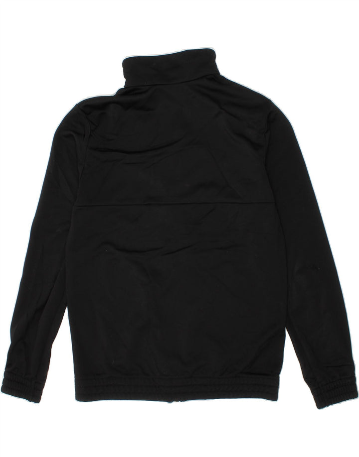 ADIDAS Boys Tracksuit Top Jacket 10-11 Years Black Colourblock Polyester Vintage Adidas and Second-Hand Adidas from Messina Hembry 