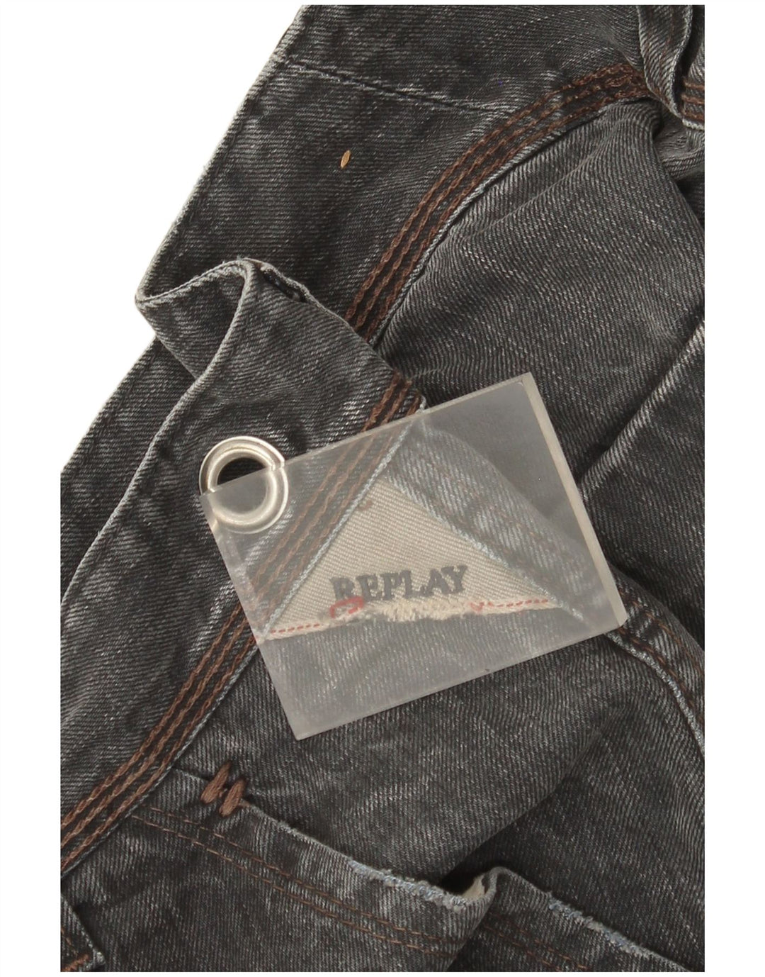 Replay Herre Slim Jeans W38 L33 Grå