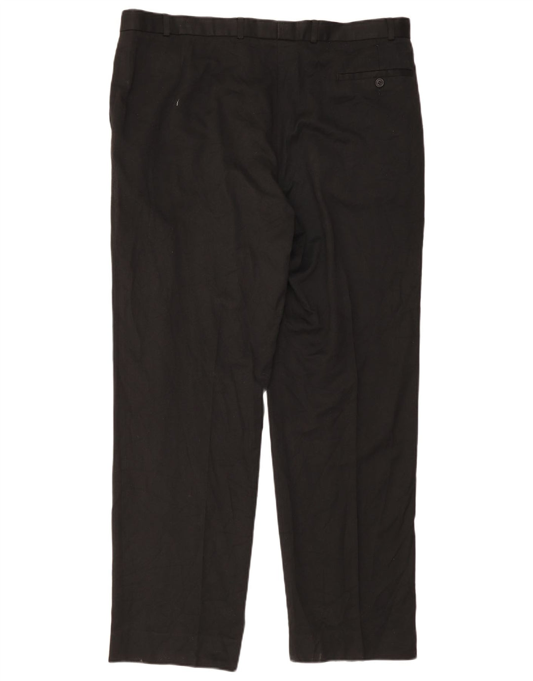 Marks & Spencer Herre Pegged Suit Bukser W42 L33 Sort Viscose