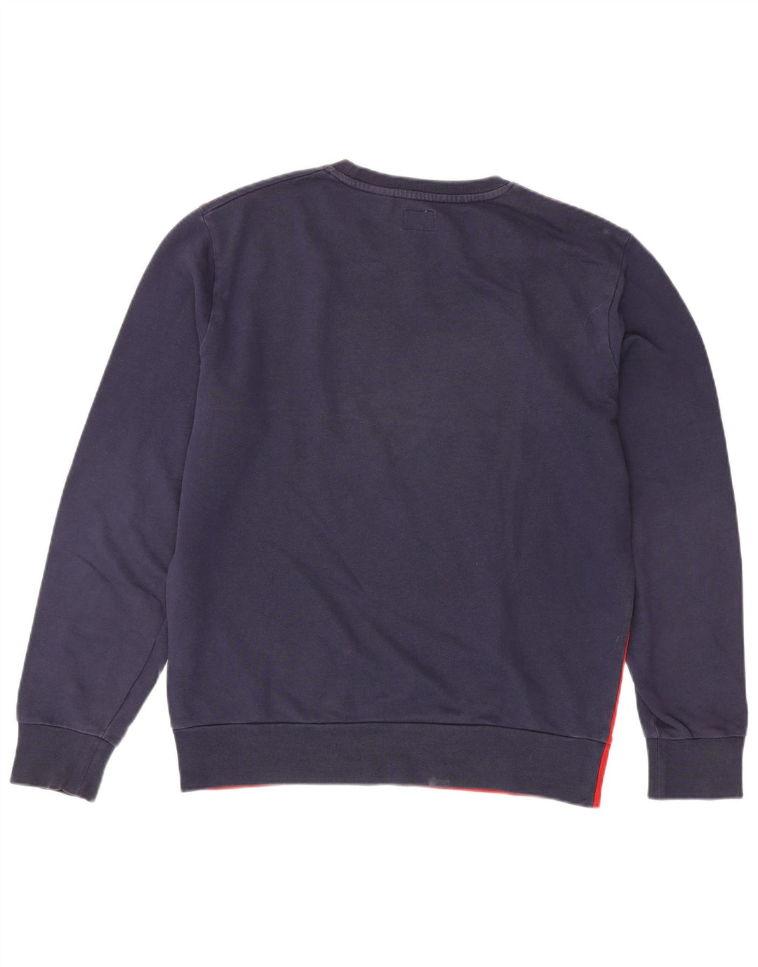 LEVI'S Herre grafisk sweatshirt Jumper Medium Rød Colourblock Bomuld