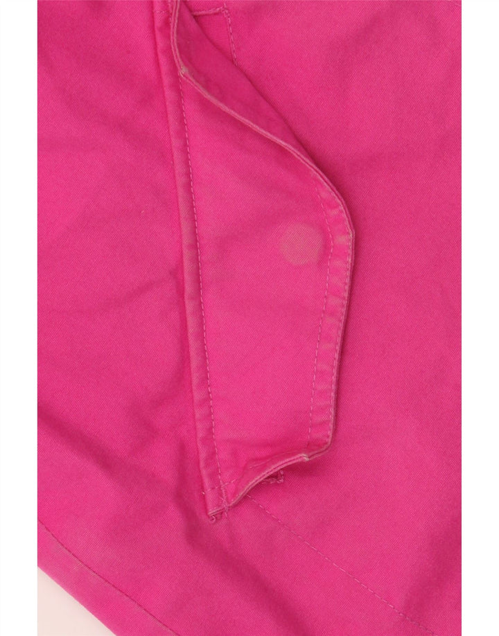 JOULES Regnjakke med hætte til kvinder UK 18 XL Pink Bomuld