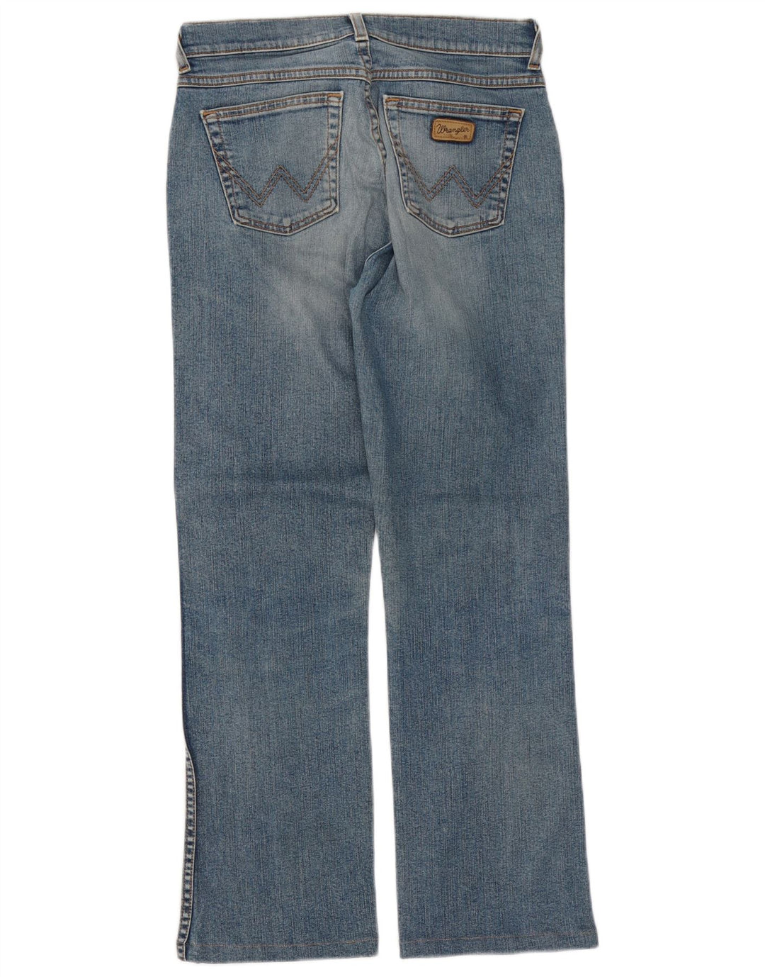 Wrangler Herre Kate Bootcut Jeans W29 L29 Blå Bomuld