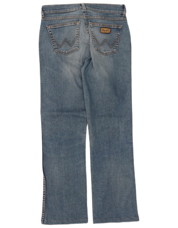 Wrangler Herre Kate Bootcut Jeans W29 L29 Blå Bomuld
