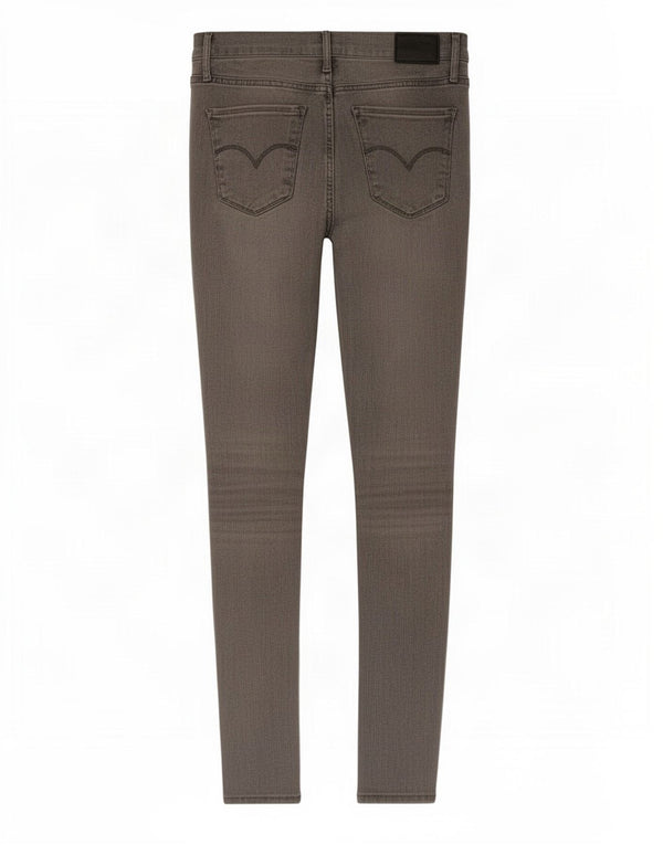 Levi's Womens 720 High Rise Super Skinny Jeans W26 L30 Grå Bomuld
