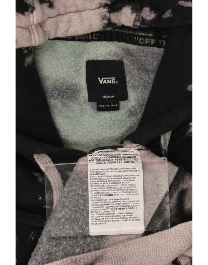 Vans Herre grafisk hættetrøje Jumper Medium Flerfarvet Tie Dye Bomuld