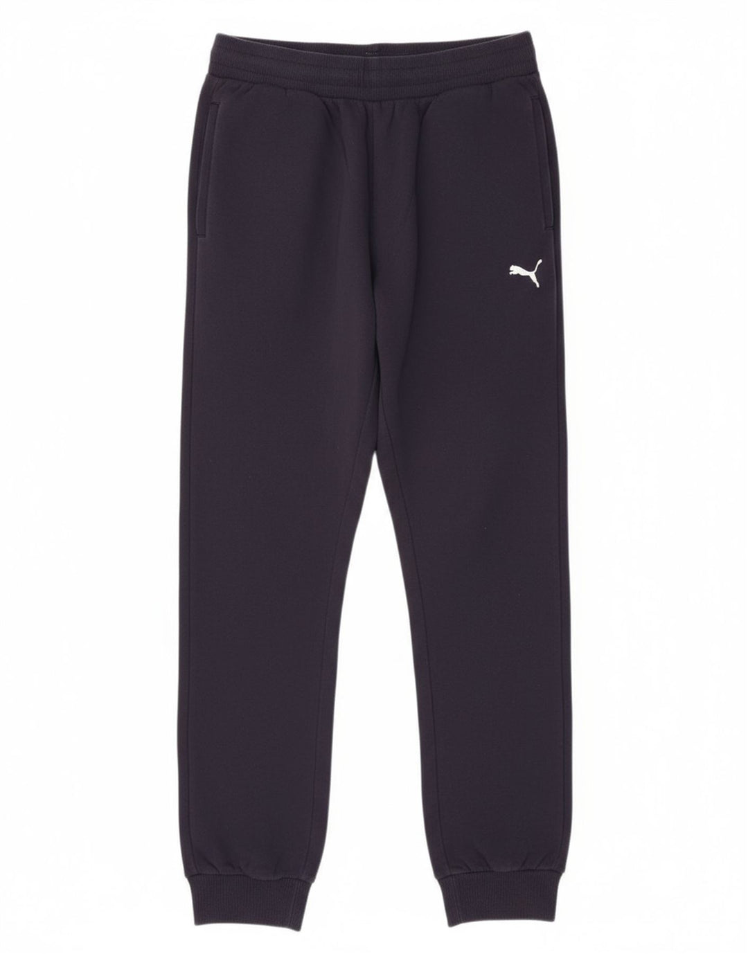 PUMA Mens Tracksuit Trousers Joggers Medium  Navy Blue Cotton