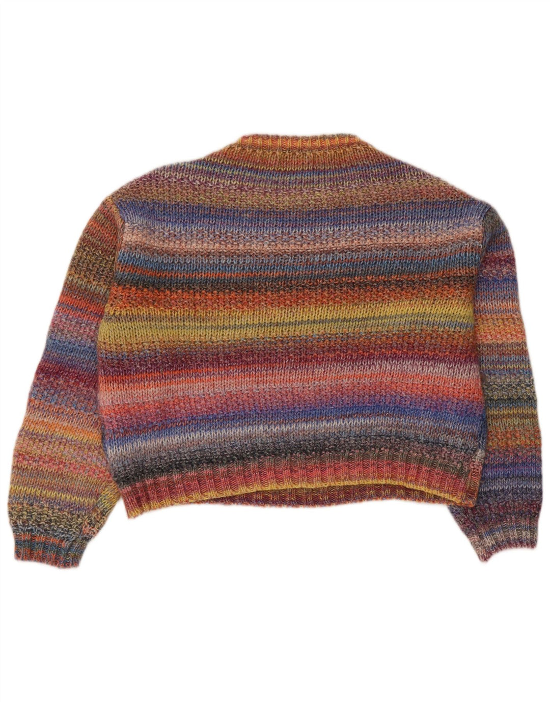 LOLLYS LAUNDRY Womens Crew Neck Jumper Sweater UK 16 Large Multicolored