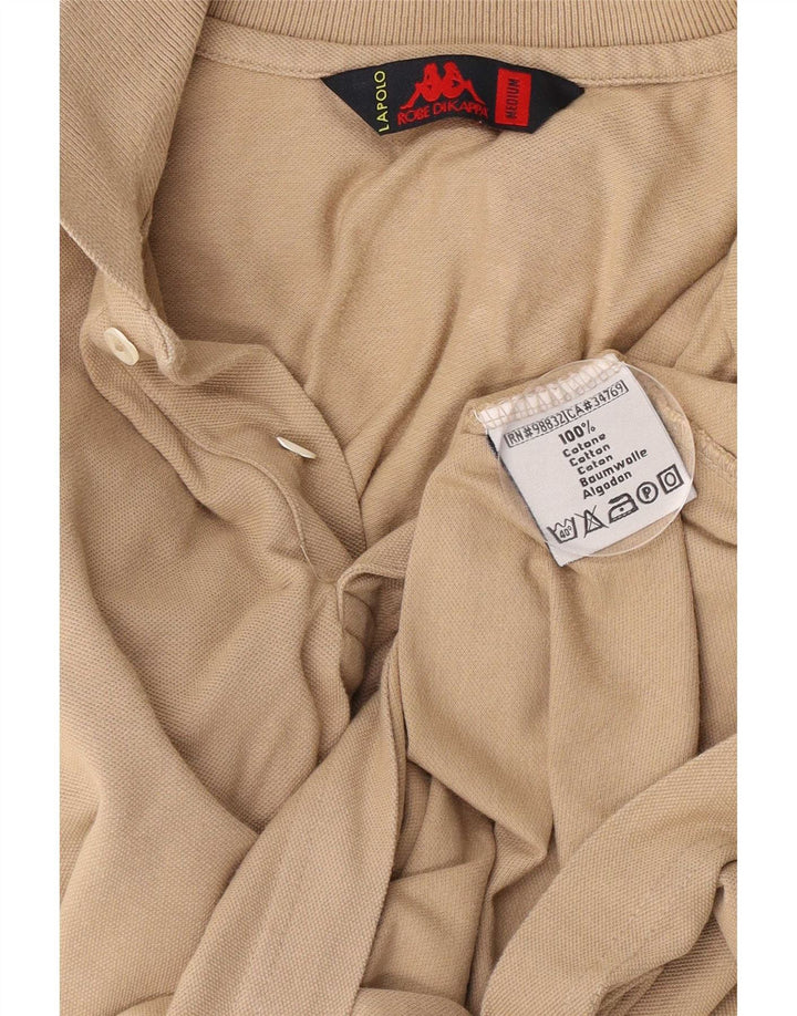 Kappa Langærmet Polo Shirt til mænd Medium Beige Bomuld