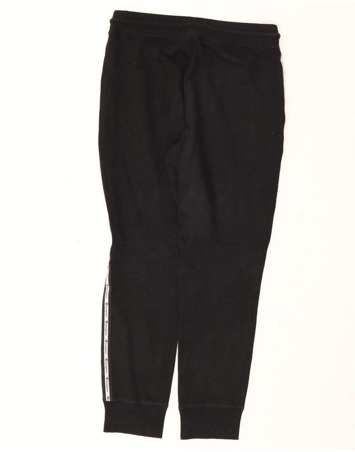Champion Womens Grafisk træningsdragt Bukser Joggers UK 12 Medium Black