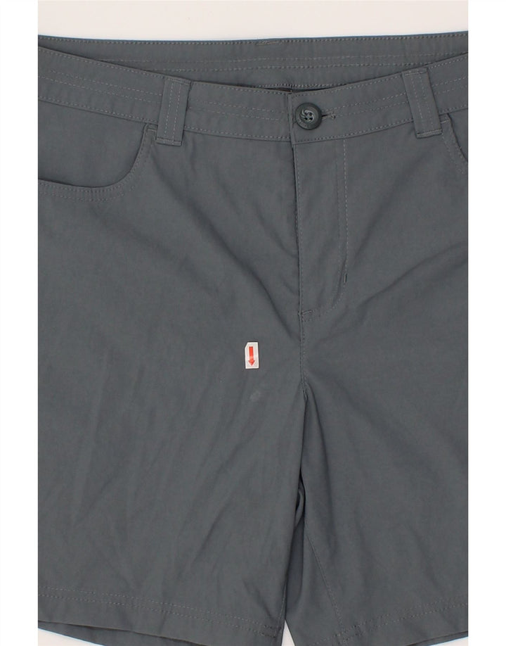 EDDIE BAUER Womens Cargo Shorts US 14 XL W36  Grey Nylon Vintage Eddie Bauer and Second-Hand Eddie Bauer from Messina Hembry 