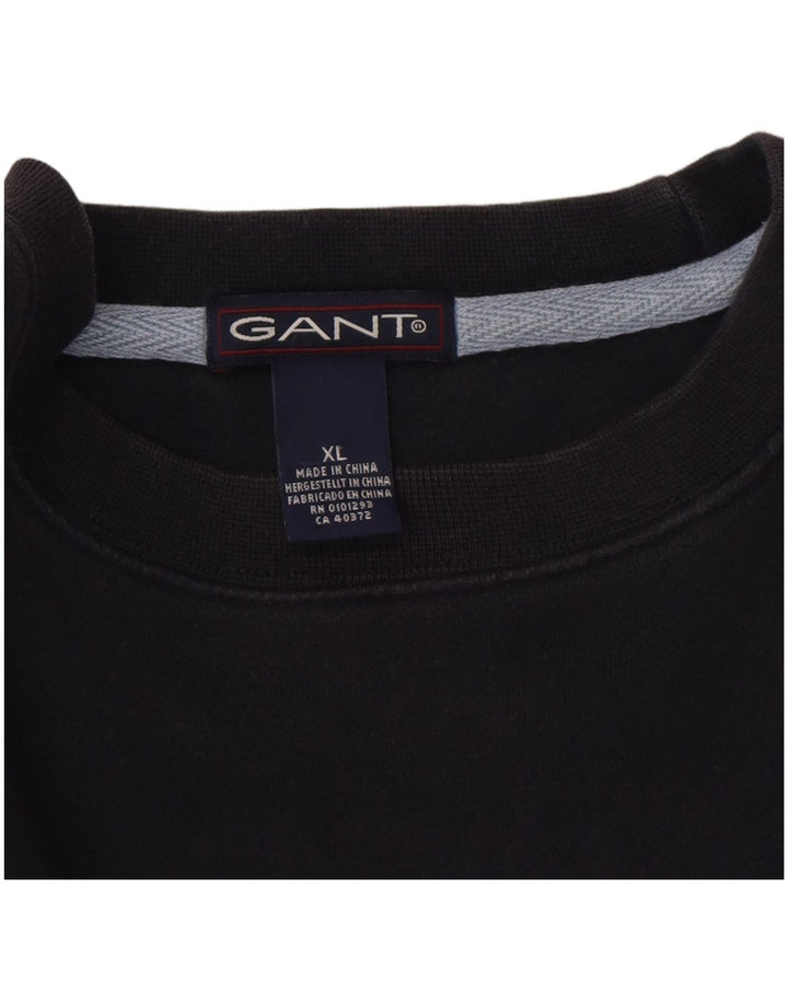 Gant sweatshirt til mænd XL marineblå bomuld