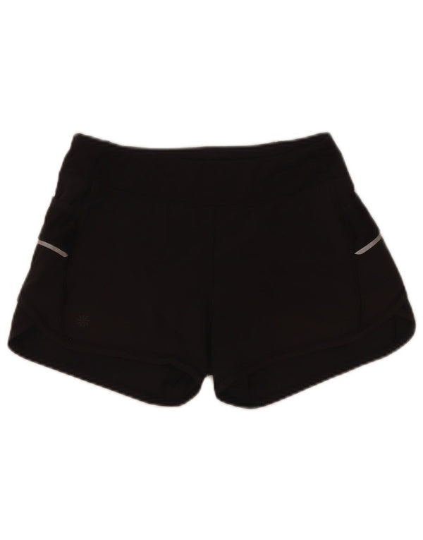 Athleta Girls Sport Shorts 8-9 Years Medium  Black Polyester