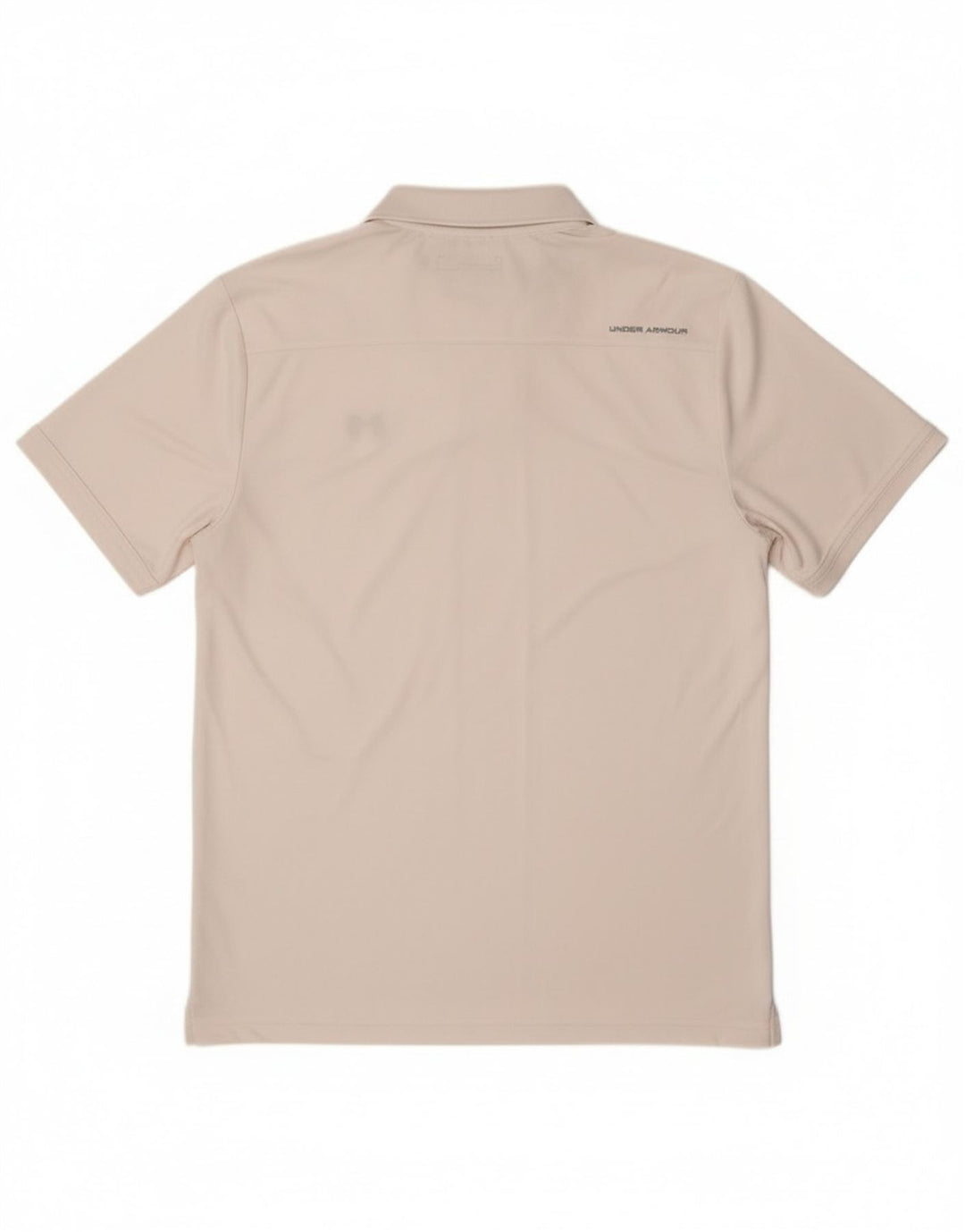 Under Armour Herre Heat Gear Polo Shirt Large White Polyester