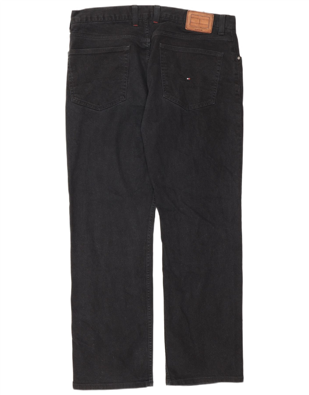 Tommy Hilfiger Straight Jeans til mænd W38 L32 Sort