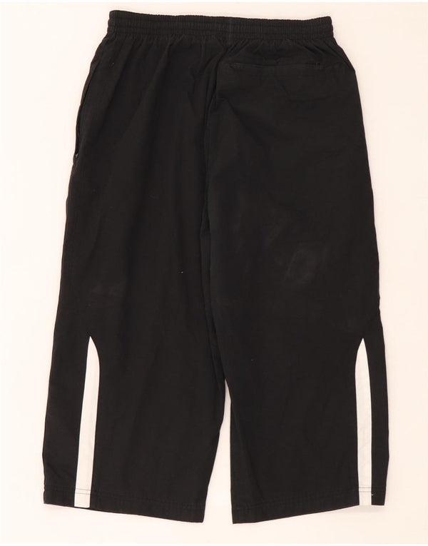 Nike Herre Bermuda Sportshorts Medium Sort Colourblock Polyester