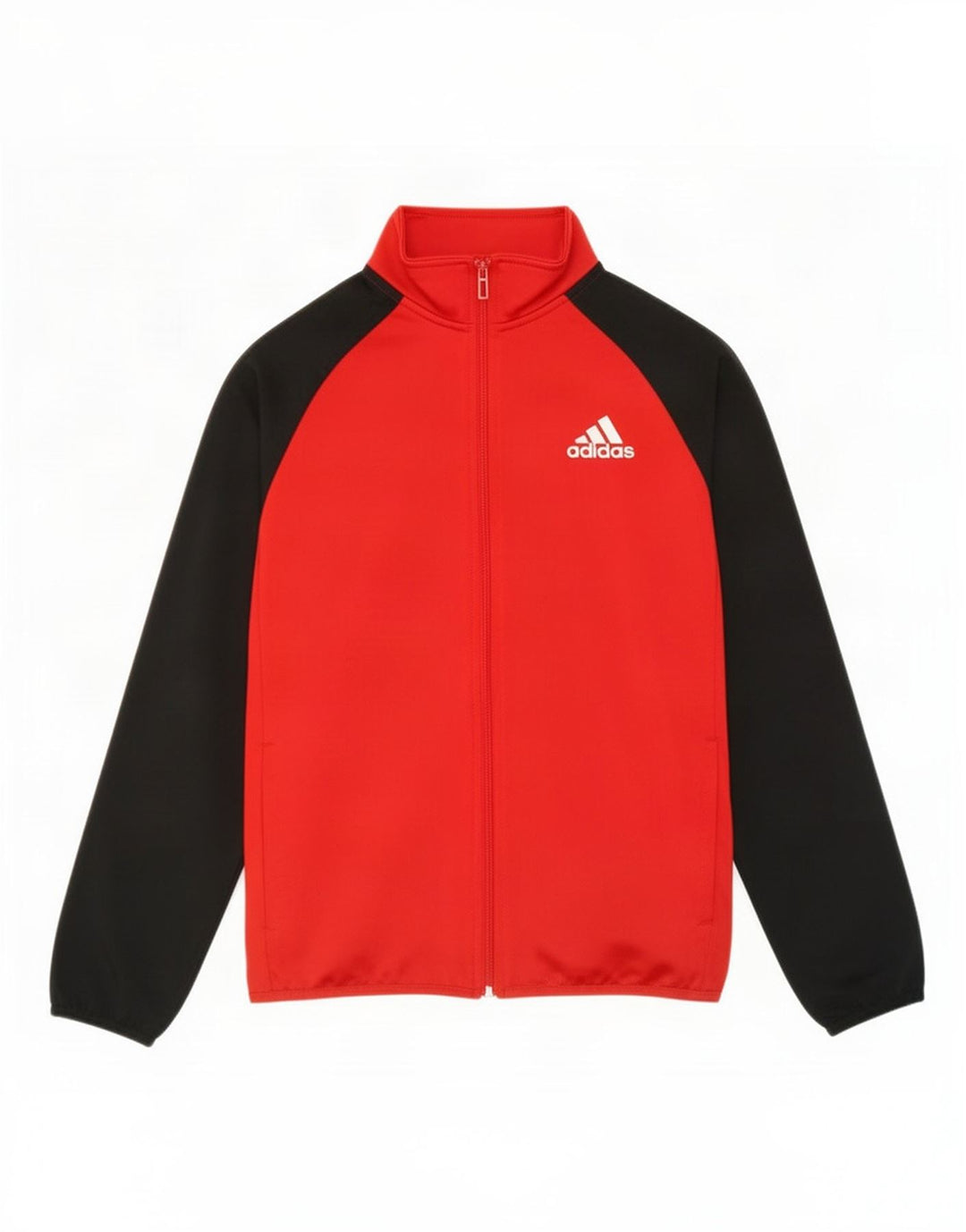 Adidas Træningsdragt Topjakke til drenge 13-14 år Rød Colourblock Polyester