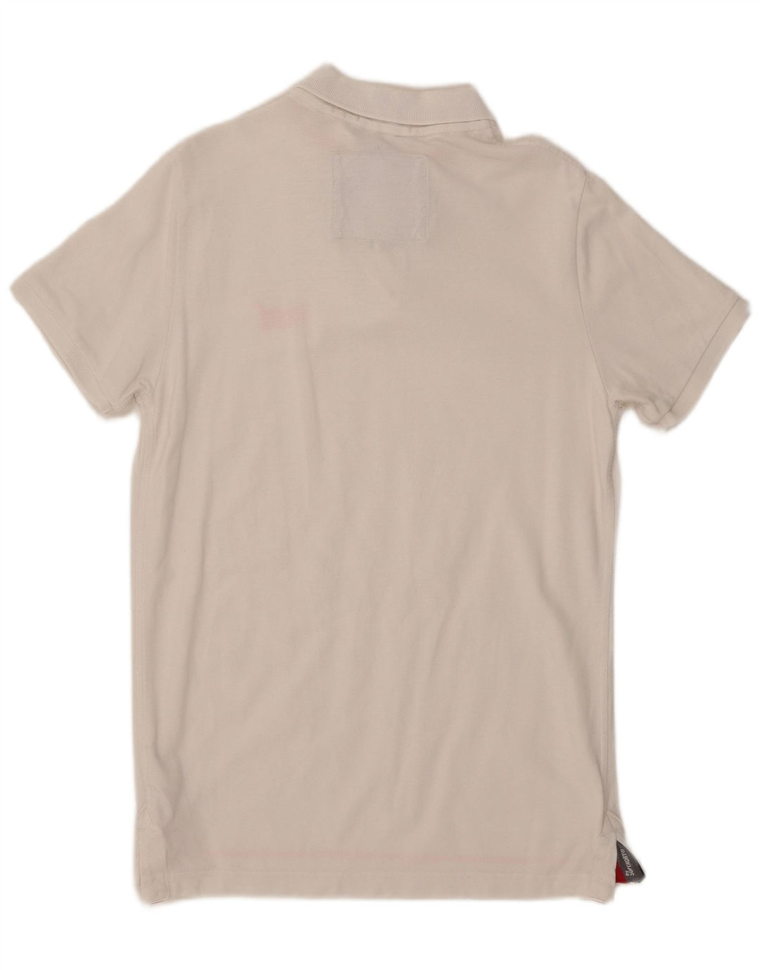 Superdry herre poloshirt stor hvid bomuld
