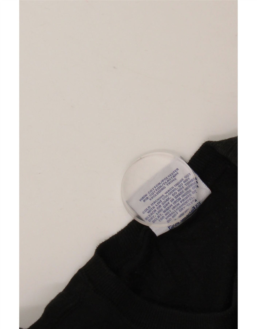 Champion Boys Grafisk Sweatshirt Jumper 11-12 år Sort Bomuld