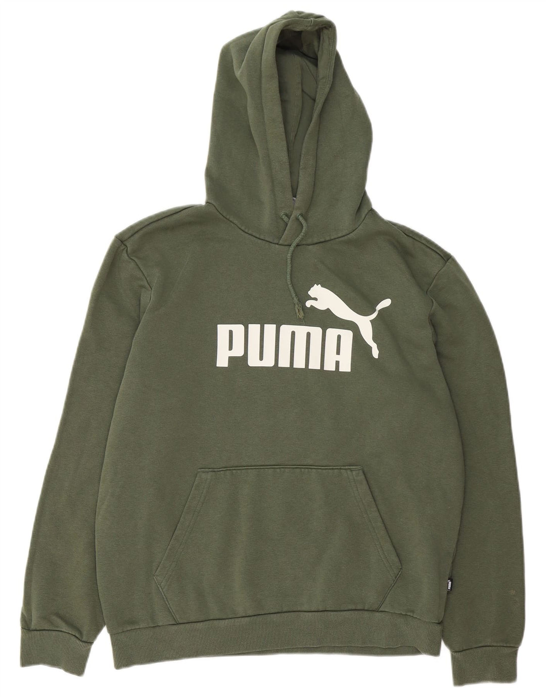Puma Herre grafisk hættetrøje Jumper Medium Khaki Bomuld