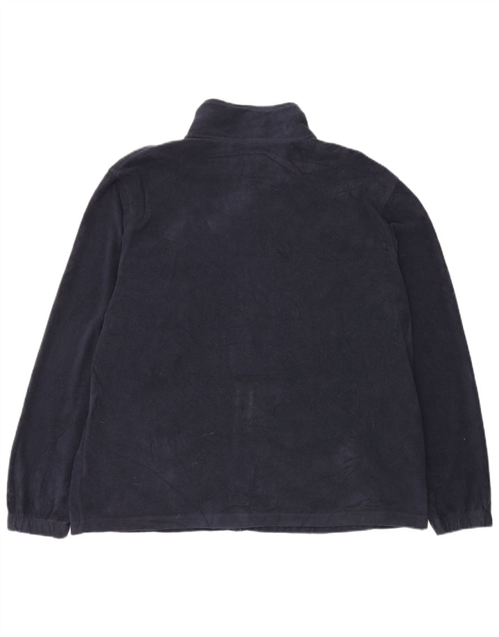 G-Star Herre fleecejakke UK 40 Large Navy Blue Polyester