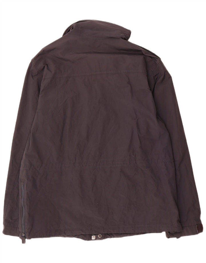Alberto Aspesi Herre Military Jacket UK 40 Large Black Nylon