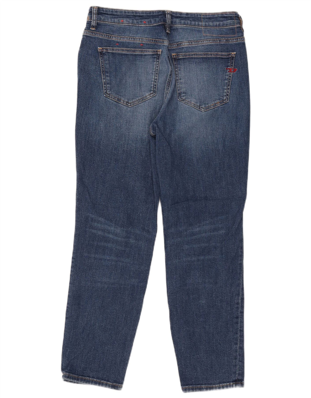 Diesel Dame Slim Jeans W28 L26 Blå Bomuld