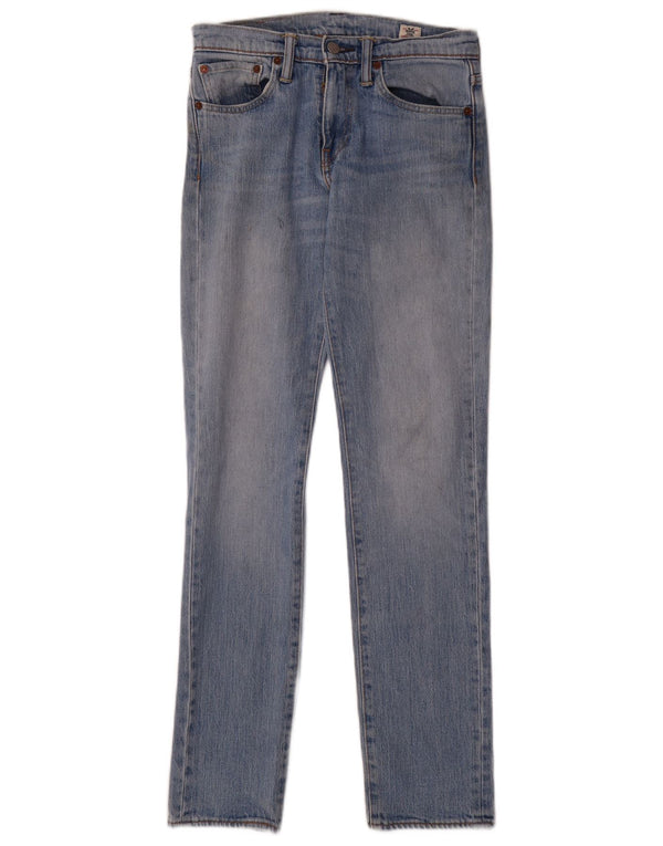 LEVI'S Herre 511 Slim Jeans W28 L32 Blå Bomuld