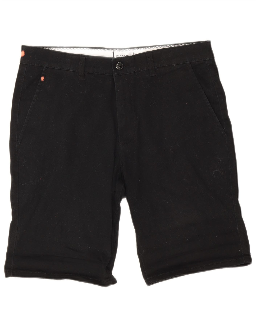 Jack & Jones Herre Chino Shorts Medium W34 Sort Bomuld