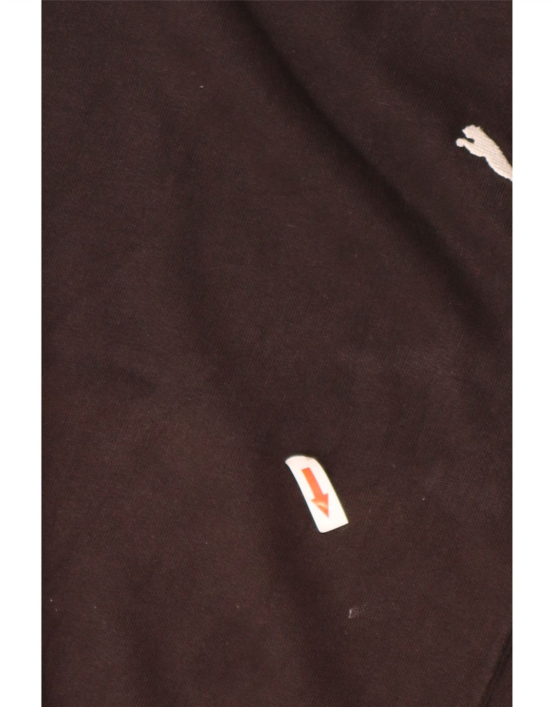 Puma Dame Oversized Sweatshirt Jumper UK 14 Medium Sort Bomuld