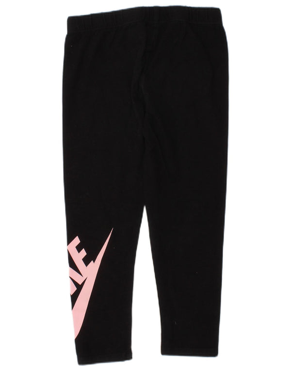 Nike piger grafiske leggings 4-5 år lille sort