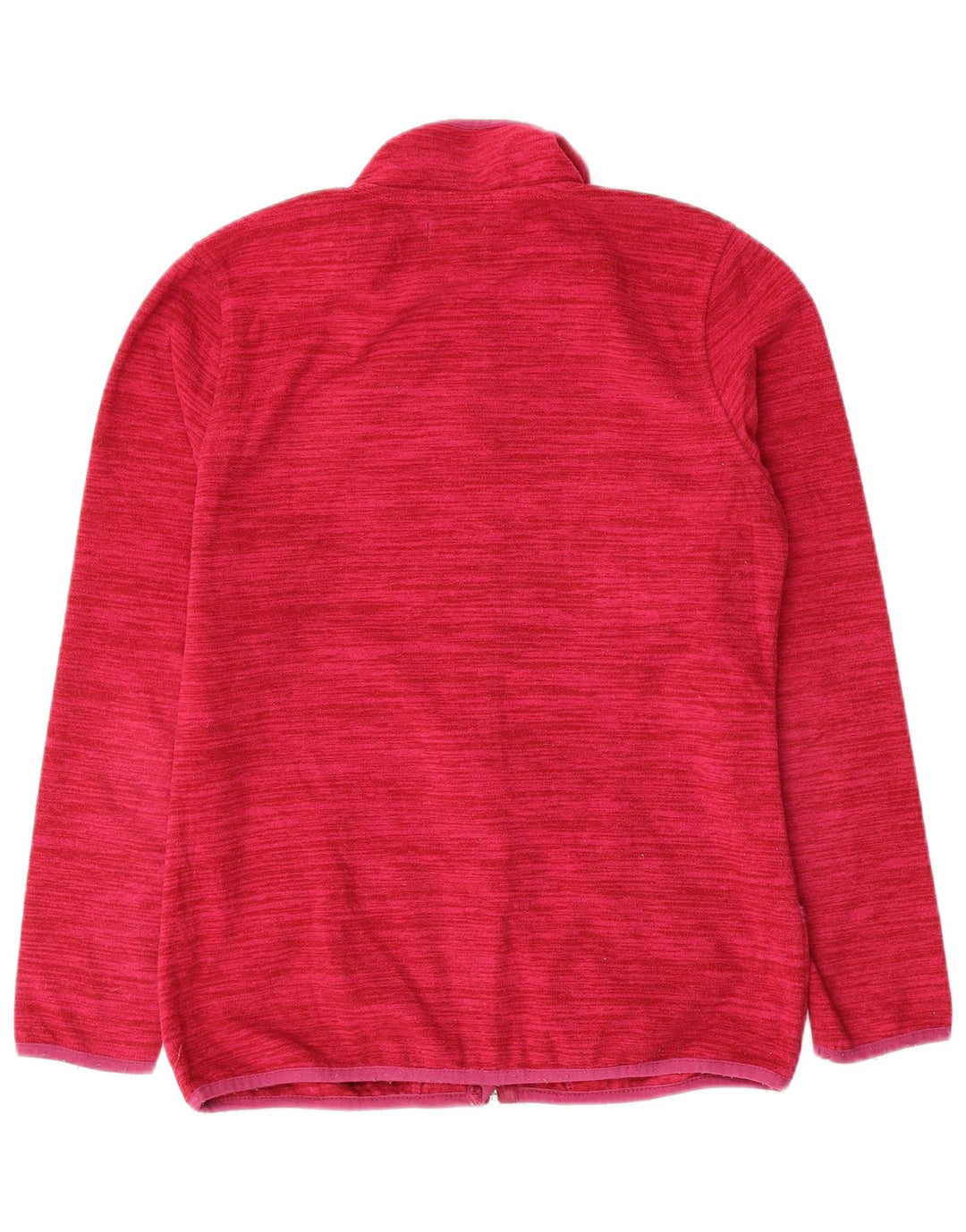 AVIREX Dame Fleecejakke UK 14 Medium Pink Nålestribet Polyester