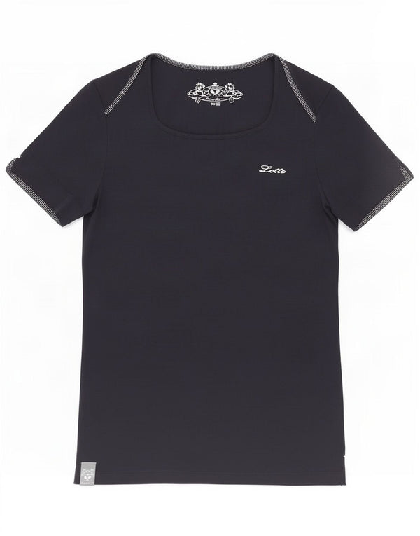 Lotto Womens T-Shirt Top UK 18 XL Navy Blue