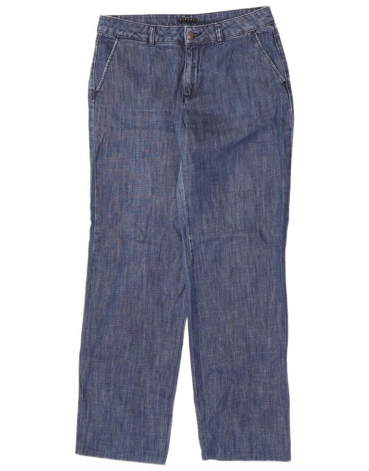 Sisley Dame Straight Jeans W30 L30 Blå