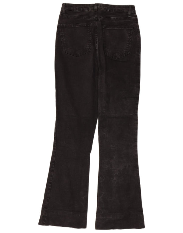Joe Browns Kvinder Højtaljede Flared Jeans UK 8 Small W28 L31 Sort Bomuld