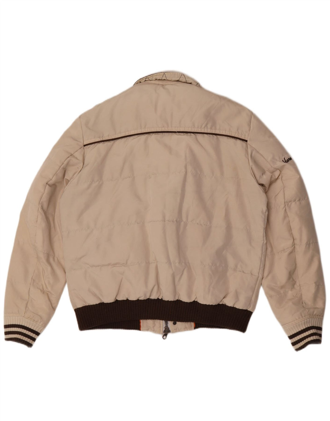 Harmont & Blaine Polstret Herrejakke UK 44 2XL Beige Colourblock Polyamid