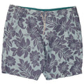 Marks & Spencer Badeshorts til mænd XL Blue Floral Polyester