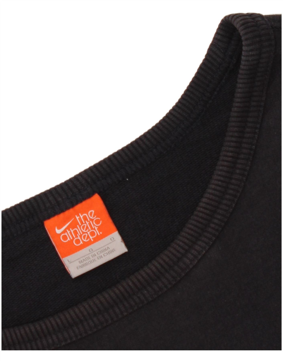 NIKE grafisk sweatshirt til mænd, stor marineblå