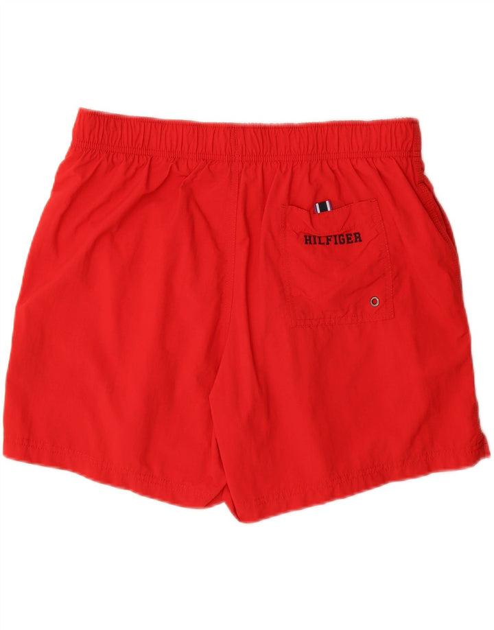 Tommy Hilfiger Badeshorts til mænd store røde polyester