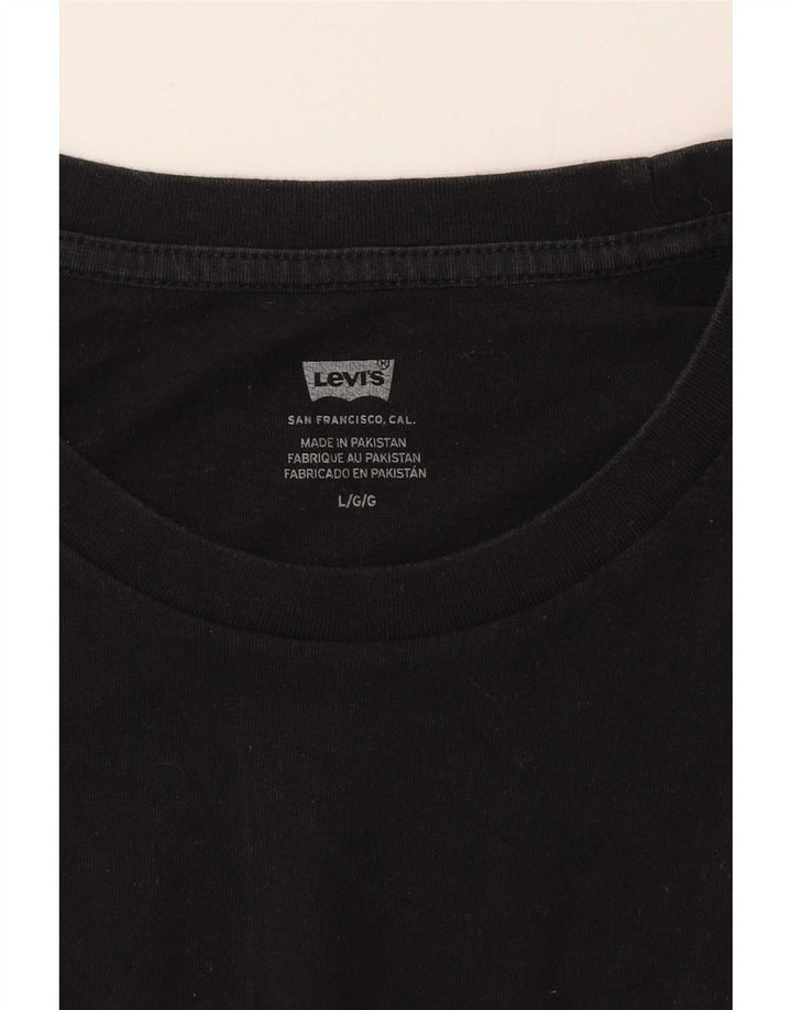 Levi's Herre T-Shirt Top Stor Sort