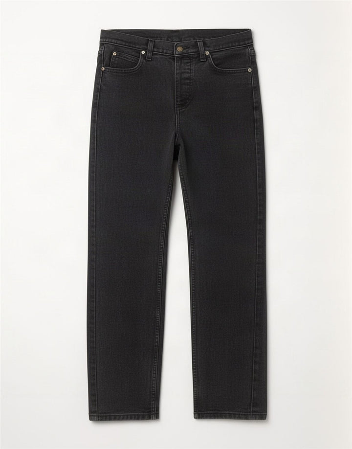Lee Lige Jeans til kvinder W29 L34 Sort Bomuld