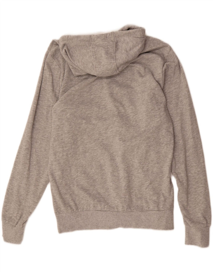 KAPPA Mens Graphic Hoodie Jumper Large Grey Cotton Vintage Kappa and Second-Hand Kappa from Messina Hembry 