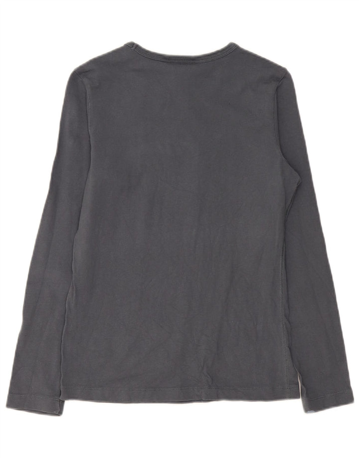 Champion Womens Heritage Classics Grafisk Top Langærmet UK 12 Mellemgrå