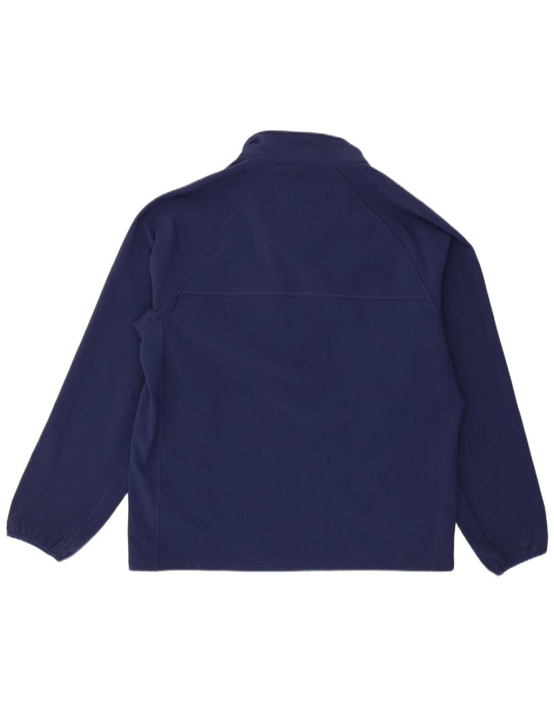 Lands End Herre træningsdragt Top jakke Large Navy Blue Polyester