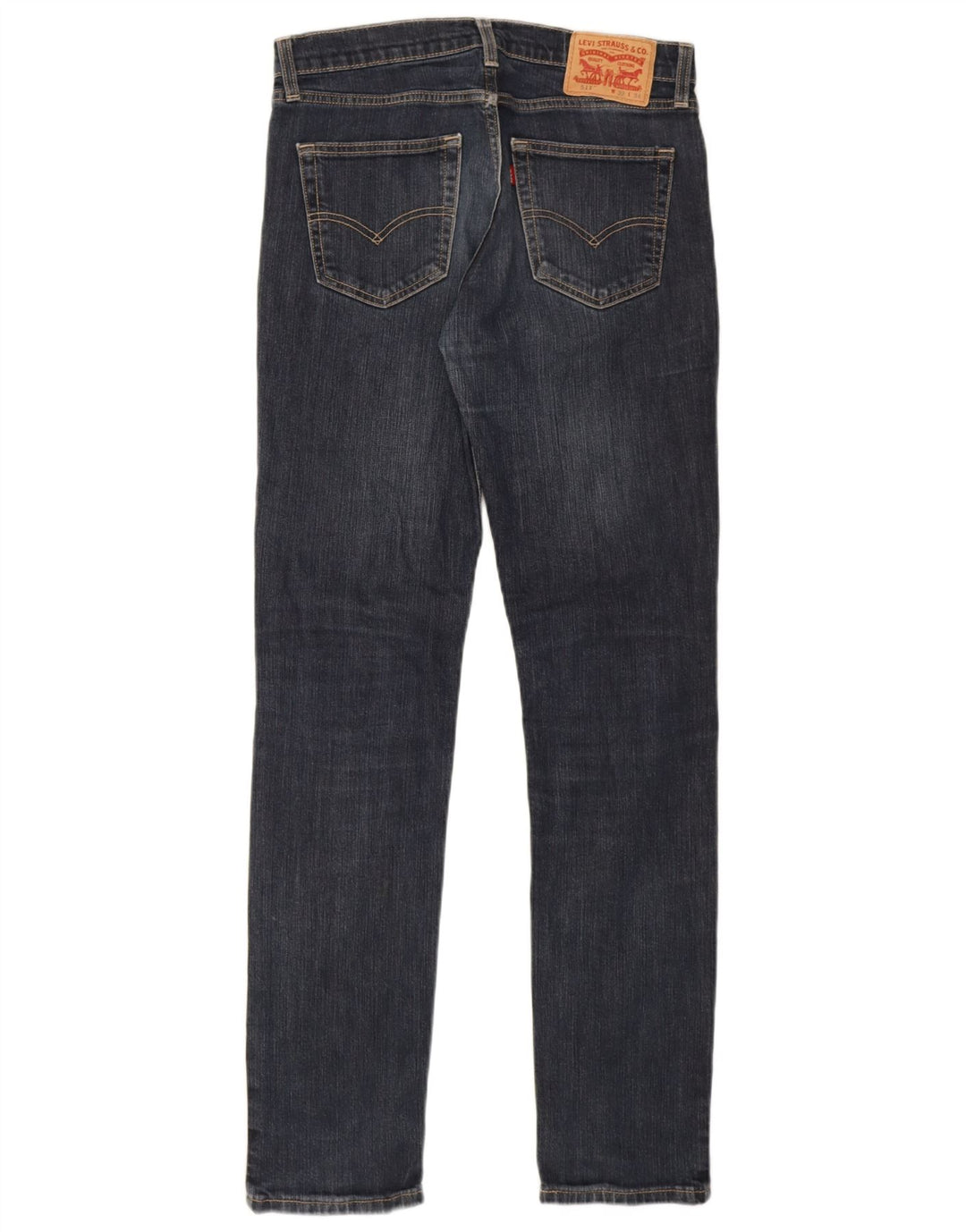 Levi's Herre 511 Slim Jeans W32 L34 Marineblå Bomuld