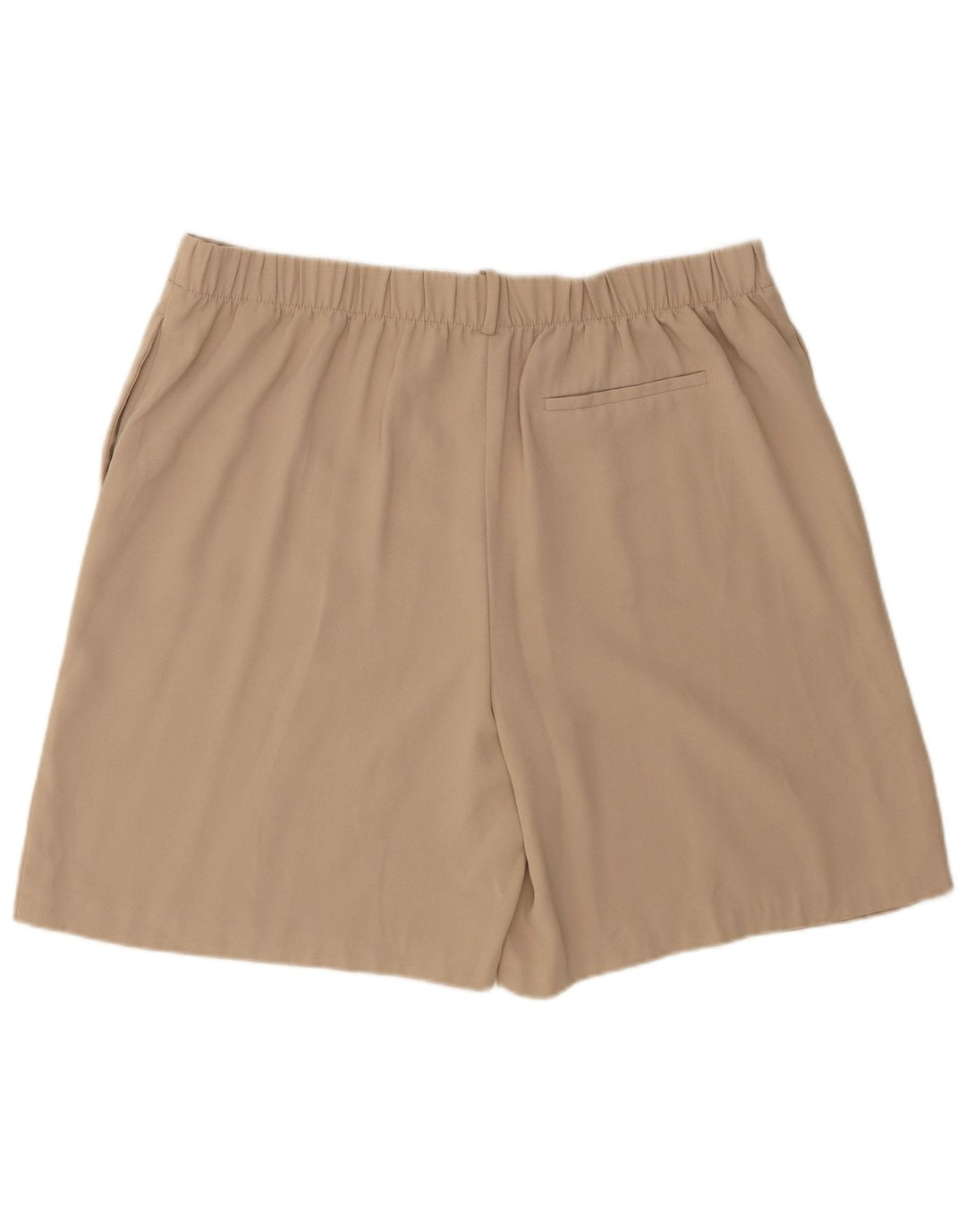Marks & Spencer Chino Shorts til kvinder UK 20 2XL W42 Beige Polyester