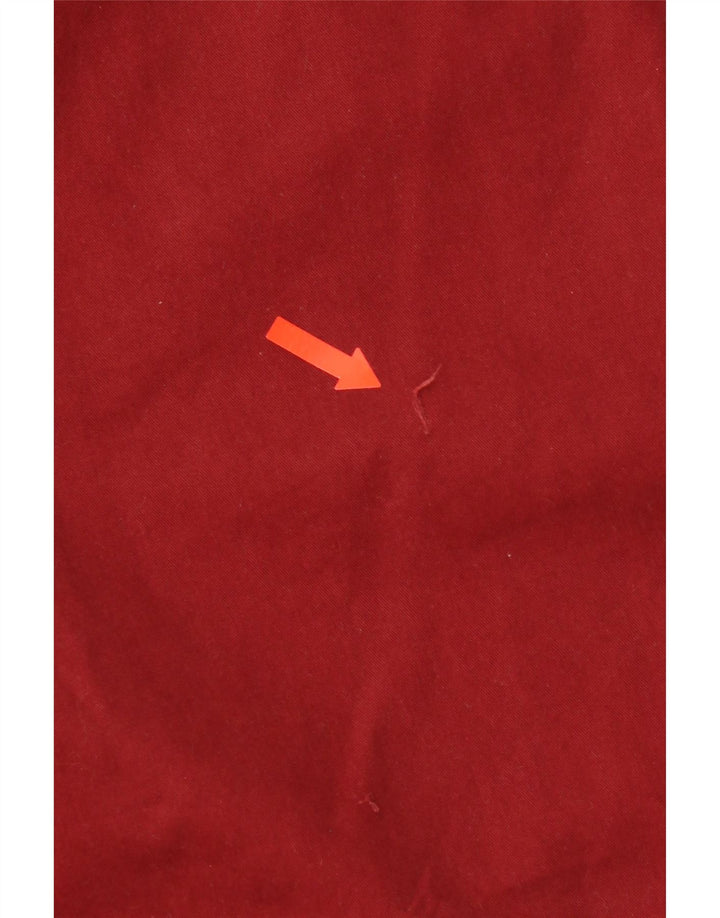 Marks & Spencer Herre Blue Harbor Lige Chinobukser W38 L33 Rød