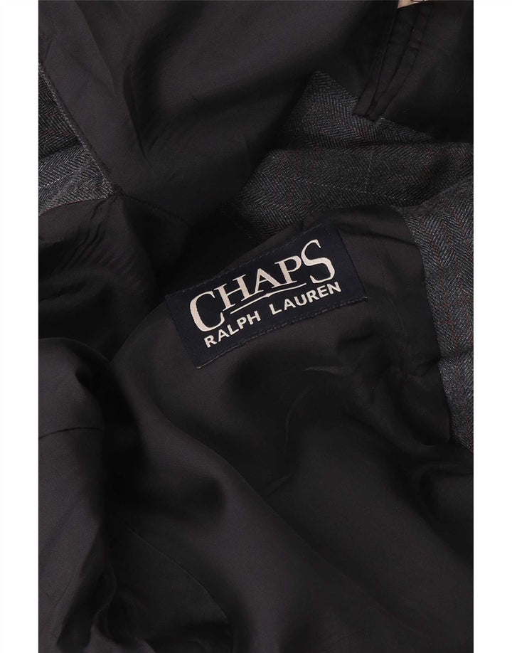 Chaps Herre 2-knaps blazerjakke UK 42 XL Navy Blue Check