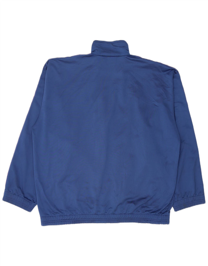 DIADORA Herre grafisk træningsdragt Topjakke UK 44 XL Blå Polyester